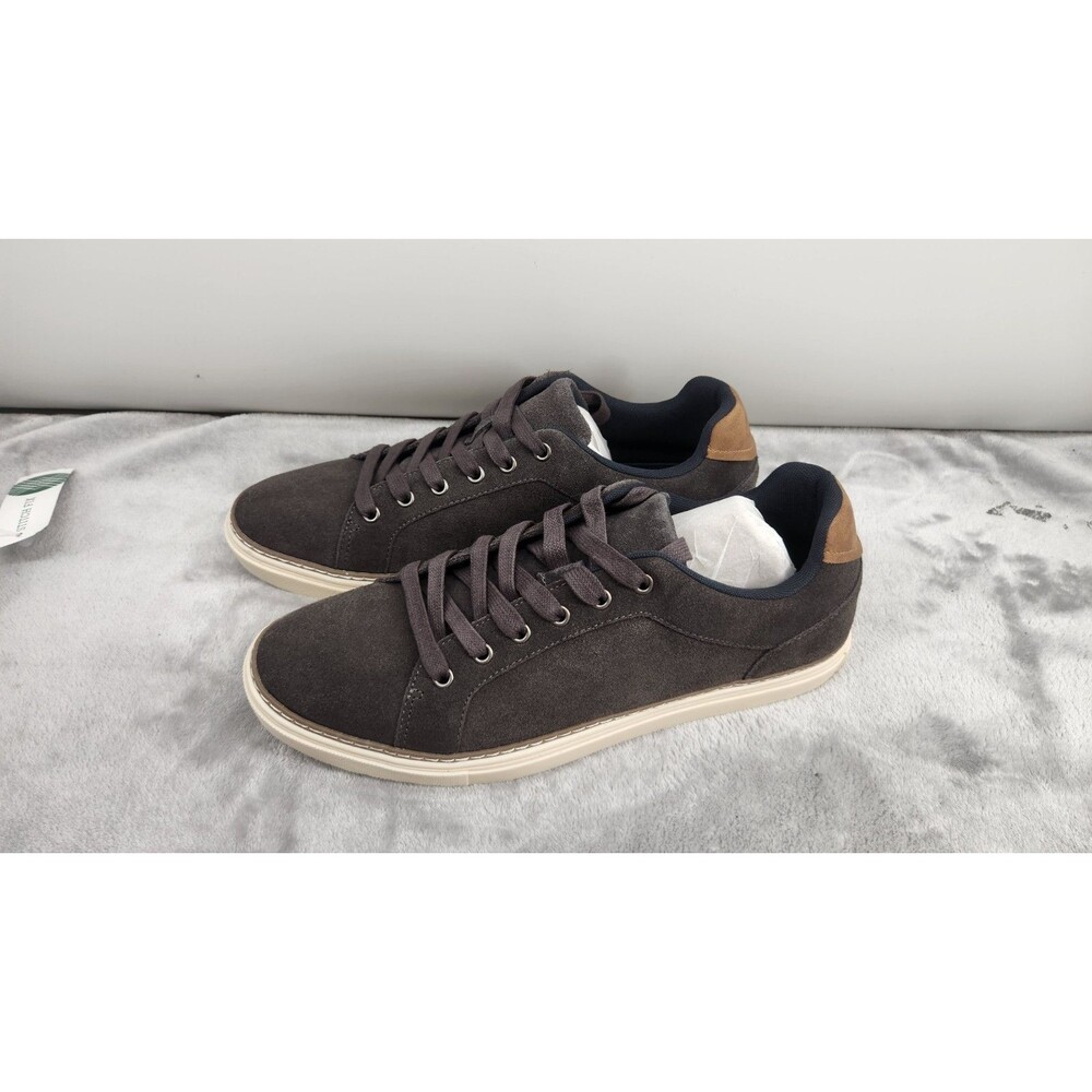 The Commons Men's 11.5 Dark Grey Valin Suede Sneaker‎ NWOB
